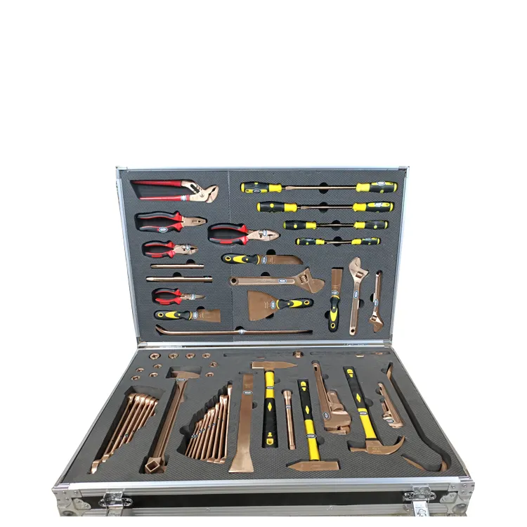 OEM Manufacturer Non Sparking Copper Alloy Tool Kits For Oil Refinery