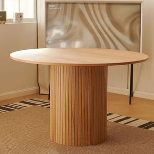 <span class=keywords><strong>Tavolo</strong></span> da Pranzo Rotondo Moderno e Semplice per 4 <span class=keywords><strong>6</strong></span> 8 10 12 Persone Set <span class=keywords><strong>Tavolo</strong></span> e Sedie in Legno - Product Image 5