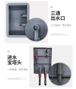 Boîte de filtre pour <span class=keywords><strong>aquarium</strong></span> en plastique épais carré avec pompe de 800 à 20000 L/H Débit d'eau - Product Image 3