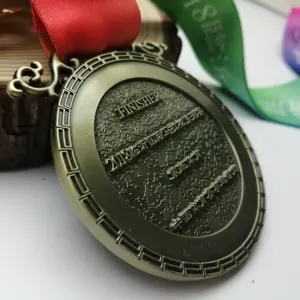 Il disegno su misura Drago totem Sollievo award trofeo del metallo e medaglia