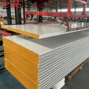Panneau mural sandwich en <span class=keywords><strong>laine</strong></span> <span class=keywords><strong>de</strong></span> roche ignifuge A1 <span class=keywords><strong>de</strong></span> 50 mm, léger, facile à installer, pour salle blanche d'hôpital - Product Image 1