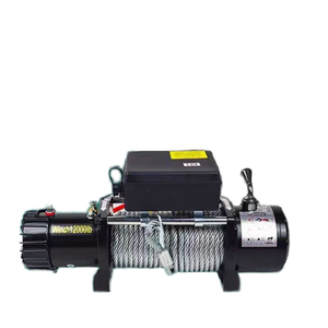 Cabrestante eléctrico de tambor pequeño, cabrestante hidráulico para vehículos todoterreno para tractor de automóvil, polipasto de cadena eléctrico - Product Image 5