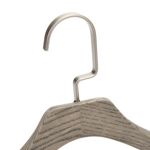 Appendiabiti in legno di frassino di alta qualità appendiabiti in legno di marca personalizzati di lusso - Product Image 5