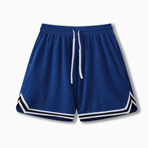 Short de <span class=keywords><strong>basket</strong></span>-ball à séchage rapide en gros d'usine pour hommes femmes pantalon de sport au genou décontracté ample sans chevauchement imprimé - Product Image 6