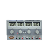 Alimentation électrique analogique linéaire DC HY3003D-3 30V/3A à trois canaux, alimentation de banc à tension et courant variables