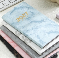 Agenda quotidien anglais 2027, planificateur 365 jours, carnet portable, journal, calendrier