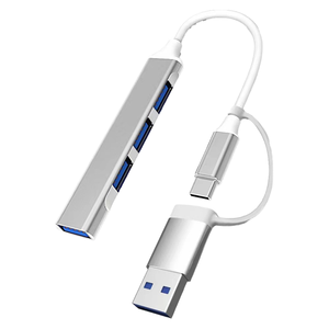 Hochwertige 4-in-1-USB3.0-Hub-Adapter Typ C-Schnitts telle USB C-Laptop-Docking station mit Lade funktion Produkte auf Lager - Product Image 2