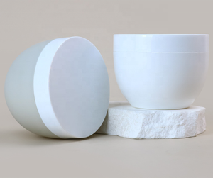 Sinh Thái Thân Thiện Với Tùy Chỉnh Mỹ Phẩm Lọ Với Logo 250Ml Cơ Thể Chà Rộng Jar Bát Miệng Rộng Mặt Nạ 8Oz Nhựa Jar Với Nắp - Product Image 1