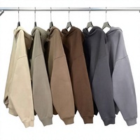 Sweat-shirts épais en coton de haute qualité, personnalisés, sans cordon, surdimensionnés, grande taille, pour hommes, unisexes