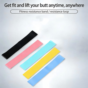 Bande élastique de yoga en TPE, équipement de fitness pour les hanches, outils d'entraînement de résistance unisexe, pour squats profonds, levée des fessiers, étirements - Product Image 5