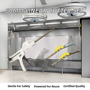 Coupe-linéaire de moyenne épaisseur 60 mm, ensemble d'instruments endoscopiques médicaux manuels, outils chirurgicaux en acier inoxydable, coupe-linéaire laparoscopique - Product Image 2