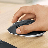 Combo de Teclado y Ratón Inalámbrico Logitech MK850 de Tamaño Completo, Multidispositivo, DuoLink Flow, Batería de 36 Meses, para Oficina y Hogar