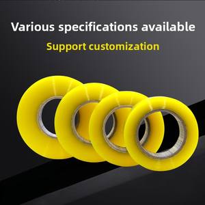 شريط تغليف شفاف مقاوم للماء والحرارة من البولي بروبيلين المقوى أحادي الجانب بطول 100 متر لختم الكراتين - Product Image 4