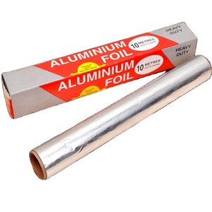 Rouleaux de papier aluminium argenté de qualité alimentaire 8011, papier aluminium pour la restauration, emballage alimentaire en papier aluminium - Product Image 4
