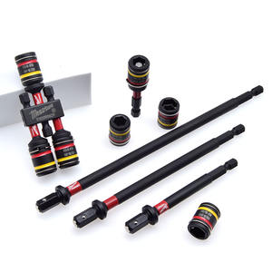 Adaptateur de douille magnétique métrique double tête H8/H10, embout de perceuse hexagonal et tige d'extension 58/100/150/200MM, douille hexagonale réversible 2-en-1 - Product Image 1