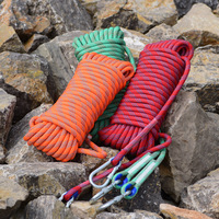 Cordes d'escalade statiques personnalisées 9mm 10mm 11mm 12mm, pour arboristes, avec système de descente portable en polyester et chauffage entièrement automatique