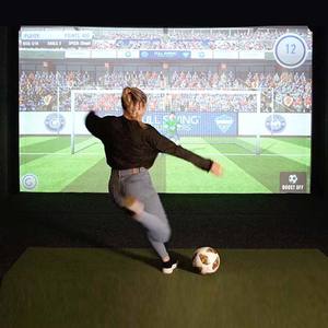 Équipement d'entraînement <span class=keywords><strong>de</strong></span> football <span class=keywords><strong>de</strong></span> haute qualité, <span class=keywords><strong>cage</strong></span> <span class=keywords><strong>de</strong></span> simulation <span class=keywords><strong>de</strong></span> football amusante sans cesse avec enclos extérieur - Product Image 5