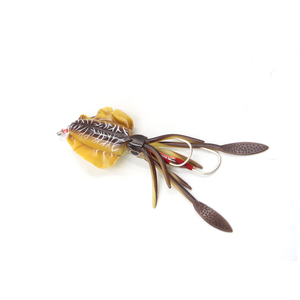 Commercio all'ingrosso di alta qualità colorato <span class=keywords><strong>con</strong></span> piombo e due ganci <span class=keywords><strong>pesca</strong></span> <span class=keywords><strong>esche</strong></span> morbide calamari luminosi - Product Image 2