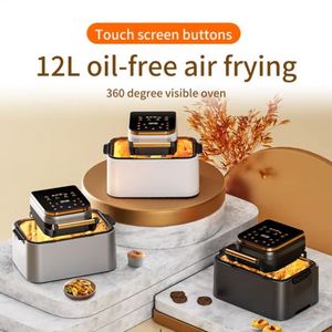 Friggitrice ad Aria da 12L all'Ingrosso Nuova per la Casa con Visualizzazione Senza Bisogno di Girare Multifunzione Grande Capacità Forno Elettrico in Acciaio Inossidabile - Product Image 4