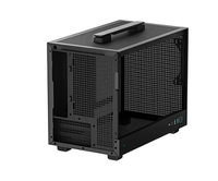 Boîtier de jeu Deepcool CH160 NOIR&BLANC, compatible avec les cartes mères Mini-ITX, boîtier de PC de jeu, châssis de PC