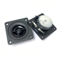 Altavoz Tweeter de 4 Pulgadas 4 Ohmios 10W con Cono de Película e Imán Externo, 108dB 1300Hz-20KHz, con Orificio de Montaje para Productos de Audio de Coche FUET