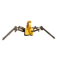 Grue à flèche mobile à chenilles de 3 tonnes, grue araignée mobile de petite taille, mini grue hydraulique, équipement de levage à 360 degrés