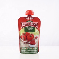 Sachets souples réutilisables en plastique composite laminé transparent avec bec verseur pour boissons liquides