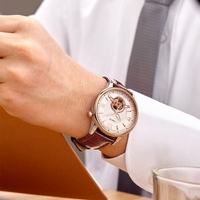 Reloj de Pulsera de Acero Inoxidable Miyota 82S0 de Primera Calidad con Logotipo Personalizado de Fábrica OEM ODM, Relojes Mecánicos Automáticos de Lujo para Hombre