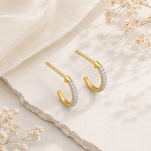 Boucles d'oreilles en argent sterling 925 avec moissanite pour femmes, bijoux élégants et scintillants, cadeau pour mariage, fête, occasion spéciale - Product Image 4