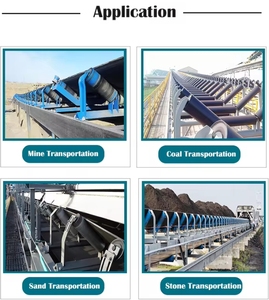 Hệ số nhỏ của sức đề kháng tác động Con lăn băng tải con lăn PVC tay áo băng tải con lăn - Product Image 3