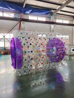 Vente chaude Rouleau d'eau gonflable pour enfants et adultes Balle roulante personnalisée en TPU utilisée dans les piscines, les lacs et les parcs d'attractions