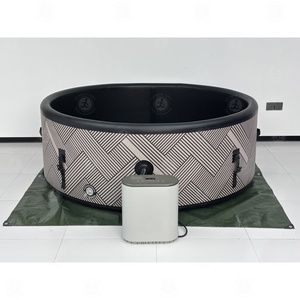 Jacuzzi Inflable, Bañera de Hidromasaje para 2-6 Personas, Eficiente Energéticamente, Portátil, para Interiores y Exteriores, con 120 Chorros de Aire - Product Image 5