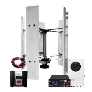 ระบบกังหันลมผลิตไฟฟ้าขนาดเล็ก 3kw 5kw 6kw 8kw 10kw สำหรับใช้ในบ้าน - Product Image 1
