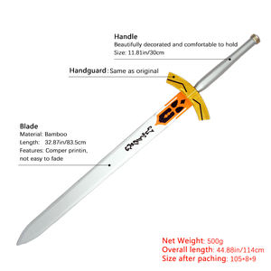 <span class=keywords><strong>Fate</strong></span> stay night exalibur ชุดดาบตกแต่งดาบของเล่นชุดเด็กเล่นเกมสวมบทบาทเป็นชุดคอสเพลย์สำหรับเด็กผู้ชาย - Product Image 3