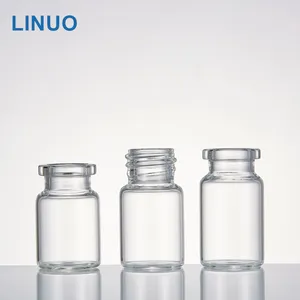 ガラス瓶2ml 5ml 10ml 15ml 20ml 30ml透明琥珀色医薬品