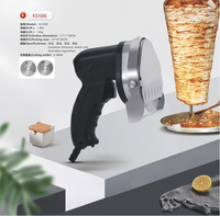 Chefmax Électrique Commercial Multi-Fonction Viande Dicer En Acier Inoxydable Spirale Cutter et Turquie Barbecue Couteau pour Restaurants