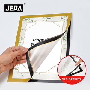 Porte-panneaux magnétique auto-adhésif réutilisable A4 A5 A6, cadres photo magnétiques pour l'<span class=keywords><strong>immobilier</strong></span>, les magasins, les entrepôts, les murs en verre et en carrelage - Product Image 5