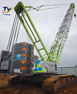 Grúa sobre Orugas Zoomlion ZCC1800H Usada, 180 Toneladas de Capacidad de Carga Pesada, Maquinaria de Construcción, Contrapeso de 57 Toneladas, 5000 Horas de Trabajo - Product Image 6