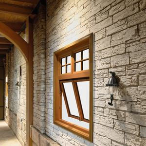 Finestre a Vasistas in Legno Massello con Triplo Vetro e Zanzariera, Design Moderno Classico Penjoy - Product Image 5