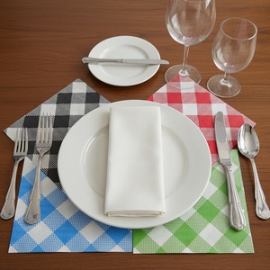 Serviettes de table en tissu non tissé Airlaid écologiques de qualité supérieure, résistantes, 1 plis, couleur personnalisée, style sac, pour restaurant et fête - Product Image 3