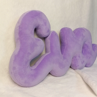 Uyeah OEM/ODM – Nouvelle poupée en peluche personnalisée de haute qualité, motif dessin animé mignon, avec logo, lettres et chiffres, jouet en coton rembourré