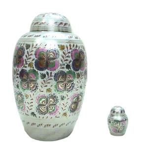 Domtop Urnes de crémation mémorables 6 "7" 8 "10" 12 "pour les cendres humaines Urnes de crémation en métal de concepteur Offre Spéciale Urnes de crémation modernes - Product Image 1