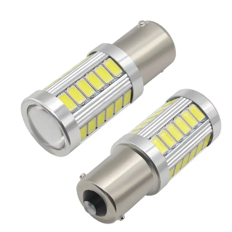 Bekijk Grotere Afbeelding Toe Te Voegen Om Te Vergelijken Delen Hoge Kwaliteit 1156 Bay15d P21/5W 33 Smd 5630 Auto Led Richtingaanwijzers Rem Achterlichten