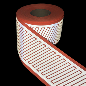 Nhà máy tùy chỉnh băng vải phản quang đầy màu sắc 3cm Polyester vật liệu phản chiếu nhiệt băng phản chiếu đêm mặc - Product Image 3