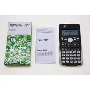 Calcolo scientifico dello studente numero digitale alimentato a batteria 401 funzioni 991ms calcolatrici scolastiche