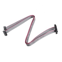 Tùy chỉnh cáp dây nịt linh hoạt IDC phẳng cáp 2 3 4 5 6 7 8 9 10 12 13 14 15 16 18 20 24 30 40pin Ribbon Cáp