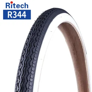 A-RITECH 26 个月 1/2 个月 5/8 44-584 R344 黑色带白色自行车外胎轮胎