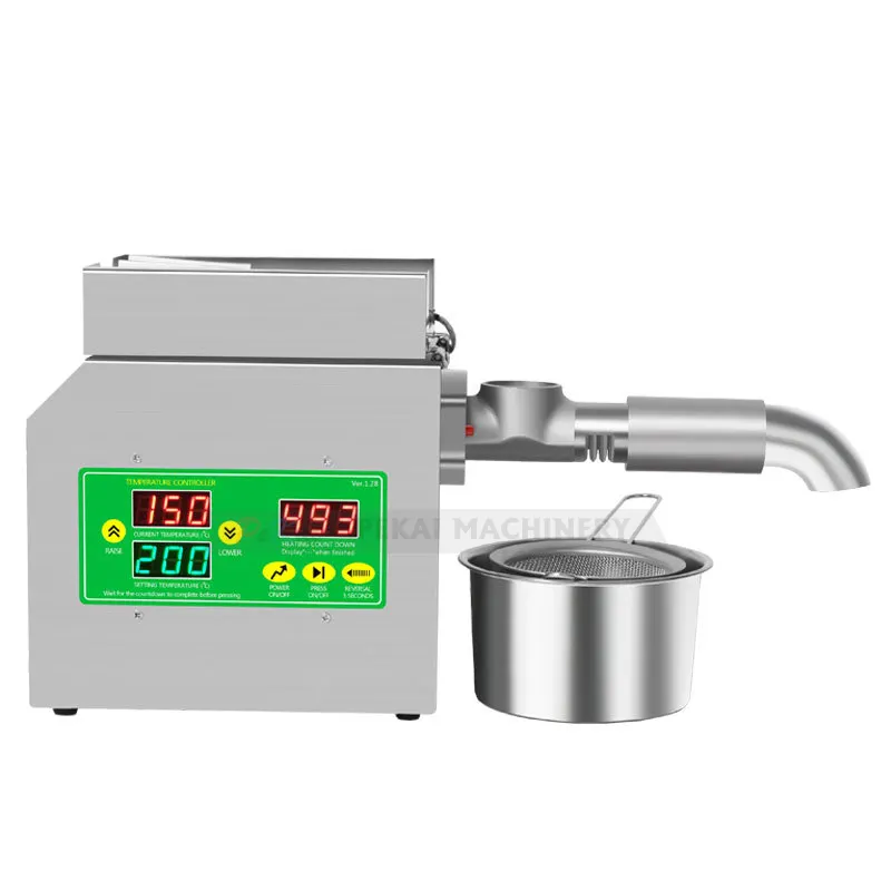 Destilador de aceite esencial de calidad estable, nuevo modelo, máquina de prensado en frío y caliente