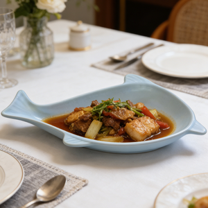 <span class=keywords><strong>Plateau</strong></span> profond en mélamine Dolphin, idéal pour les brunchs, les fruits <span class=keywords><strong>de</strong></span> <span class=keywords><strong>mer</strong></span>, les sushis et les buffets <span class=keywords><strong>de</strong></span> poisson, conforme aux normes alimentaires. - Product Image 1