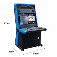 Bornes d'arcade à monnayeur, borne de jeux vidéo sportive, 2800 jeux, métal, garantie 1 an, multilingue (anglais)